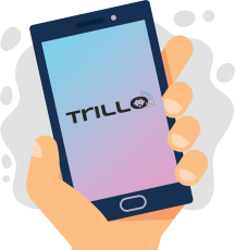 TrilloPad smartphone home